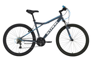 Велосипед Stark Slash 26.1 V серый/голубой Рама: 14.5&quot; (2022) 