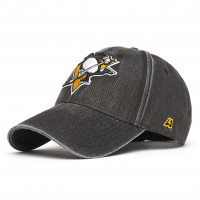 Бейсболка Atributika&Club NHL Pittsburgh Penguins серая (55-58 см) 31239