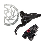 Торм. набор гидр. CLARKS 3-623 диск. пара перед+зад. M2 Junior (минер. масло, ротор160мм+суппорт+торм.ручка+шланг+колод VX811) черный M2JFR160ISROW-AM