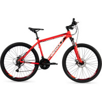 Велосипед Dewolf Ridly 20 26 neon red/white/black рама: 18" (2022)