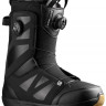 Ботинки для сноуборда Salomon Launch BOA SJ Black/Black/White SR (2022) - Ботинки для сноуборда Salomon Launch BOA SJ Black/Black/White SR (2022)