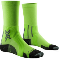 Носки X-Socks Run Perform Crew fluo green/opal black E040