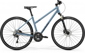 Велосипед Merida Crossway XT Edition 28&quot; Lady MattSteelBlue/DarkBlue (2021) 