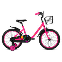 Велосипед Forward Barrio 16 ярко-розовый (2023)