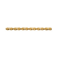 Цепь KMC 5-303534 X11EL Ti-N Gold 1/2"x11/128" 11ск. 118 звеньев, облегч EL-extra light, с замком, д/SHIMANO/SRAM, покрытие нитрид титана, золотистая