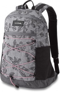 Женский рюкзак Dakine Wndr Pack 18L Azalea (серый с цветочным принтом)