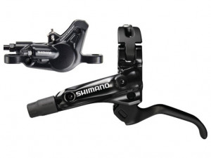 SHIMANO Тормоз дисковый гидравлический BR-M615 с ручкой BL-M615 DEORE, передний, гидролиния 950мм, с органической колодкой, без ротора, б/уп. 