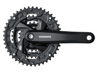 Система Shimano Acera, M371, 170 мм, Кв, 44/32/22, с болтами, защ., черн.