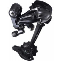 Переключатель задний SHIMANO DEORE, M591, SGS, 9 скоростей, черный