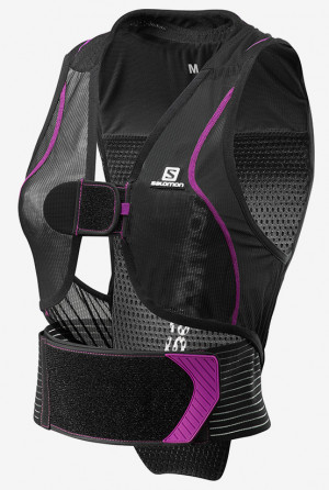 Защита спины Salomon FLEXCELL WOMEN Black/Purple (2021) 