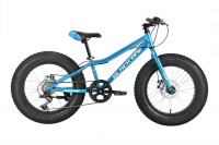 Велосипед Black One Monster 20 D синий/серебристый (2021)