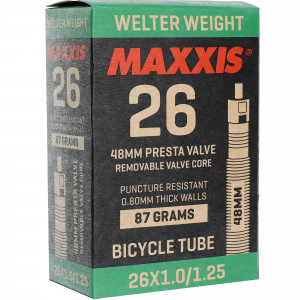 Велокамера Maxxis Welter Weight 26x1.0/1.25 FVSEP48 Вело ниппель 48 