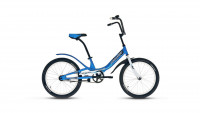Велосипед Forward Scorpions 20 1.0 синий/белый (2020)