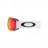 Горнолыжная маска Oakley Flight Deck L / prizm snow torch iridium Glazen / matte white Koord - Горнолыжная маска Oakley Flight Deck L / prizm snow torch iridium Glazen / matte white Koord