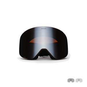 Маска горнолыжная WhiteLab Edge Silver 