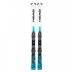 Горные лыжи Head Supershape JRS Pro + крепления JRS 4.5 GW CA Brake 80 [I] white-speedblue (2025) 