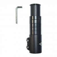 Удлинитель штока вилки Multibrand SMA-068, 1 1/8"x138 мм, алюминий, блистер, черный