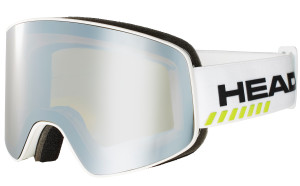 Маска Head HORIZON RACE + SpareLens silver/brown белый (2022) 