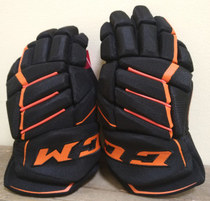 Перчатки CCM JetSpeed FT370 SR black/orange 