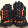 Перчатки CCM JetSpeed FT370 SR black/orange - Перчатки CCM JetSpeed FT370 SR black/orange