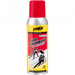 Экспресс смазка TOKO Base Performance Liquid Paraffin Red (-4°С -12°С) 100 ml. 