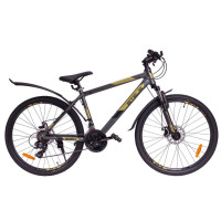Велосипед Stels Navigator-620 MD 26" V010 (м) темно-зеленый рама: 14" (2025)