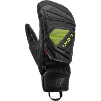 Варежки Leki WCR C-Tech 3D Mitten black/ice lemon 654802601
