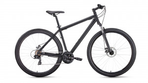 Велосипед Forward Sporting 29 2.1 disc черный/черный (2021) 