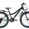 Велосипед Dewolf Ridly JR 24 черный/светло-голубой/неон лайм (2021) - Велосипед Dewolf Ridly JR 24 черный/светло-голубой/неон лайм (2021)