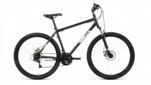 Велосипед Altair MTB HT 27.5 2.0 D черный/серебристый рама 19 (2022) 