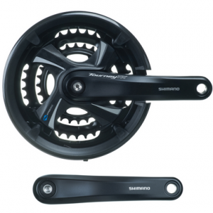 Система шатунов Shimano FC-TX801,TOURNEY TX,FOR REAR 7/8-SPEED, 170MM, 48X38X28TW/CG, CHAIN CASE COM 