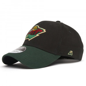 Бейсболка Atributika&amp;Club NHL Minnesota Wild черная-зеленая (55-58 см) 31543 