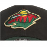 Бейсболка Atributika&Club NHL Minnesota Wild черная-зеленая (55-58 см) 31543 - Бейсболка Atributika&Club NHL Minnesota Wild черная-зеленая (55-58 см) 31543