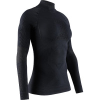 Термофутболка X-Bionic Energy Accumulator 4.0 Turtle Neck LG SL Women opal black/arctic white B002