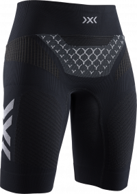 Шорты беговые X-BIONIC TWYCE G2 RUN SHORTS Opal Black / Arctic White WMN