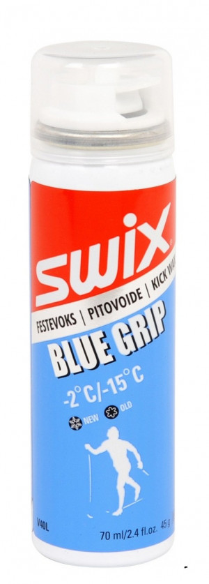 Мазь держания Swix жидкая аэрозоль blue extra liquid -2C to -15C 70 мл (V40LC) 