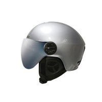 Шлем ProSurf 1 VISOR unicolor metal silver