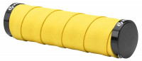 Грипсы Velo VLG-852AD4 129 мм желтые в упаковке Stels