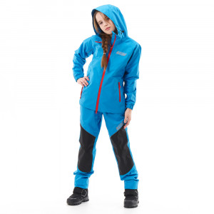 Комплект дождевой Dragonfly Evo for teen (куртка, брюки) (мембрана) blue 