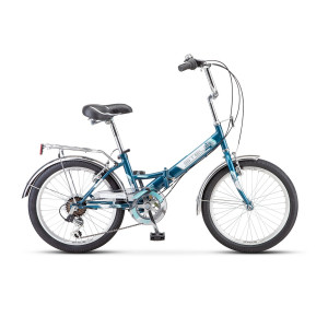 Велосипед Stels Pilot-350 20&quot; Z010 синий рама: 13&quot; (2023) 