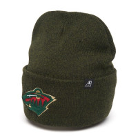 Шапка Atributika&Club NHL Minnesota Wild зеленый меланж (55-58 см) 59344