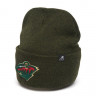 Шапка Atributika&Club NHL Minnesota Wild зеленый меланж (55-58 см) 59344 - Шапка Atributika&Club NHL Minnesota Wild зеленый меланж (55-58 см) 59344