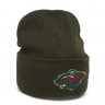 Шапка Atributika&Club NHL Minnesota Wild зеленый меланж (55-58 см) 59344 - Шапка Atributika&Club NHL Minnesota Wild зеленый меланж (55-58 см) 59344