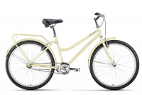 Велосипед Forward BARCELONA 26 1.0 бежевый/темно-серый 17" (2022)