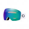 Горнолыжная маска Oakley Flight Deck L / prizm snow argon iridium Lenses / matte white Strap - Горнолыжная маска Oakley Flight Deck L / prizm snow argon iridium Lenses / matte white Strap