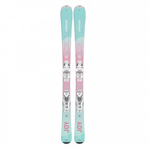 Горные лыжи Head Joy Easy JRS (67-117) + креп. JRS 4.5 GW CA Brake 80 [I] light blue/rose (2025) 