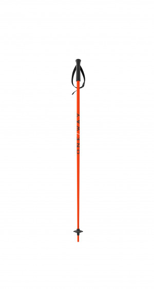 Палки горнолыжные One Way Junior High Neon Orange (OZ35221) 