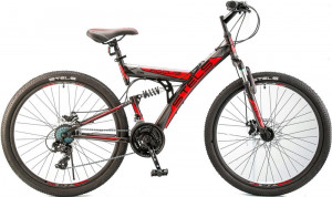 Велосипед Stels Focus MD 26&quot; 21-sp V010 black/red (2020) 