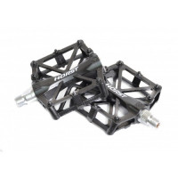 Педали Horst H36 алюминиевые ось 1/2" 92x95x15 мм черные