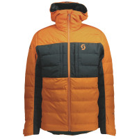 Куртка Scott Ultimate GTX Infinium Down copper orange/tree green